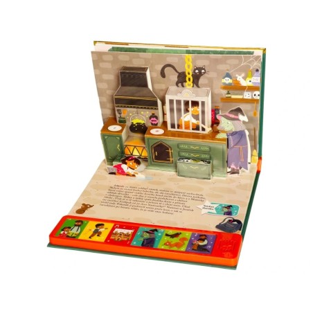 Svojtka Prostorové leporelo s pohádkou se 6 zvuky Perníková chaloupka