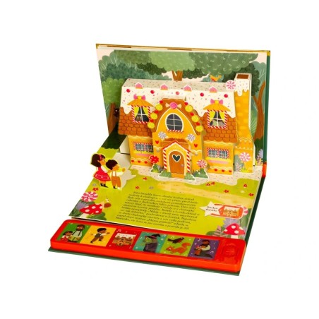 Svojtka Prostorové leporelo s pohádkou se 6 zvuky Perníková chaloupka