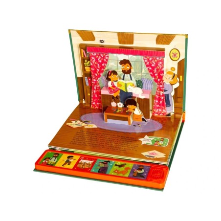 Svojtka Prostorové leporelo s pohádkou se 6 zvuky Perníková chaloupka