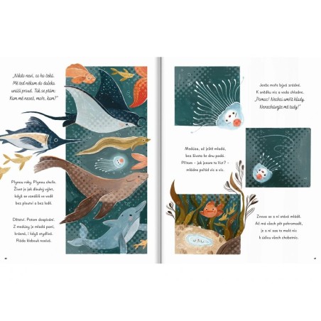 Svojtka Dětská kniha Pětiminutové příběhy z oceánu