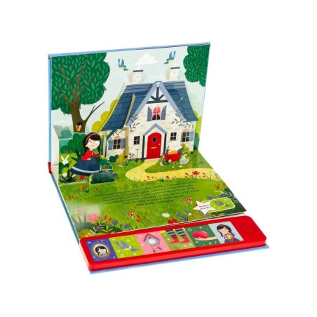 Svojtka Prostorové leporelo s pohádkou se 6 zvuky Sněhurka