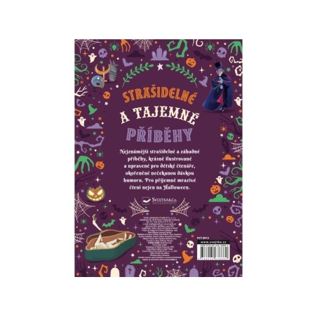 Svojtka Dětská kniha Strašidelné a tajemné příběhy