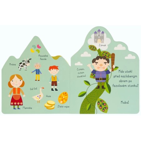 Svojtka Tvarované leporelo Pohádky