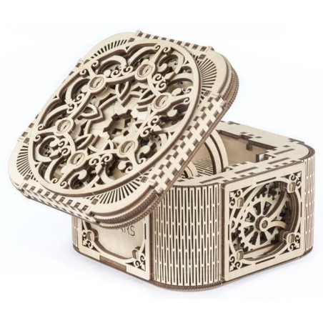 Ugears 3D mechanické puzzle Šperkovnice 190 ks