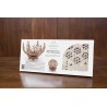 Ugears 3D mechanické puzzle Květina 101 dílů