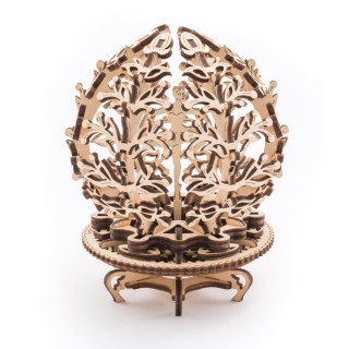 Ugears 3D mechanické puzzle Květina 101 dílů