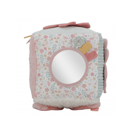 Little Dutch Kostka textilní s aktivitami králíček Miffy Lucky Blossom