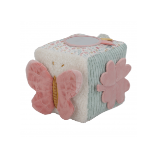 Little Dutch Kostka textilní s aktivitami králíček Miffy Lucky Blossom