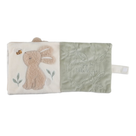 Little Dutch Textilní knížka s aktivitami Newborn Naturals