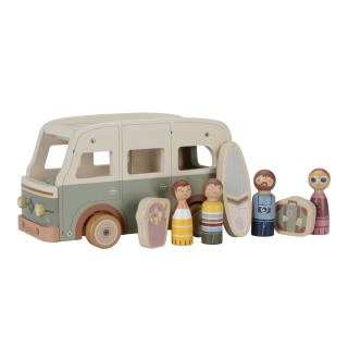 Little Dutch Dřevěný karavan Vintage