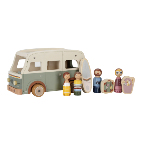 Little Dutch Dřevěný karavan Vintage