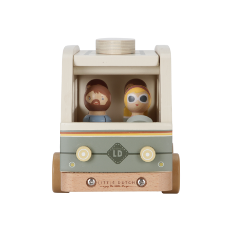Little Dutch Dřevěný karavan Vintage