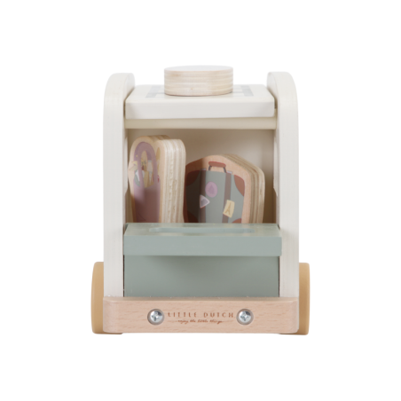 Little Dutch Dřevěný karavan Vintage