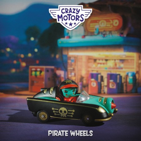 DJECO Crazy motors Autíčko Pirate Wheels
