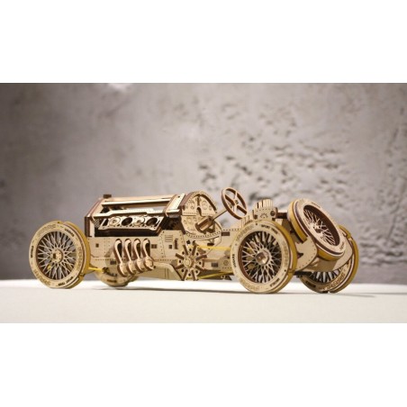 Ugears 3D mechanické puzzle U-9 Grand Prix Auto 348 ks