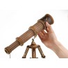 RoboTime 3D dřevěné mechanické puzzle Pirátský dalekohled