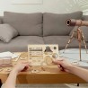RoboTime 3D dřevěné mechanické puzzle Pirátský dalekohled