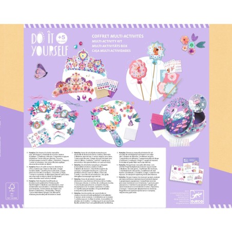 DJECO DIY Velká kreativní sada pro princezny