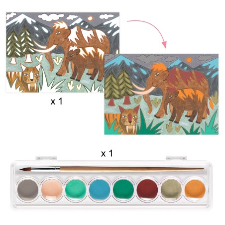 Djeco Luxusní výtvarná All in one Klučičí svět