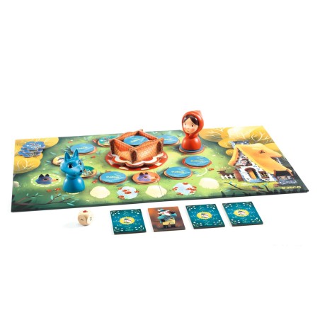 DJECO Stolní Hra Červená Karkulka