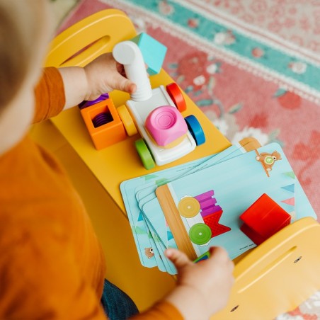 SmartMax Moje první magnetická stavebnice s autem 2v1