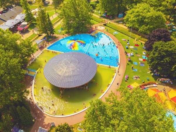 Maďarské lázně s dětmi