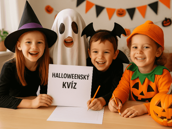 Halloweenský kvíz pro děti