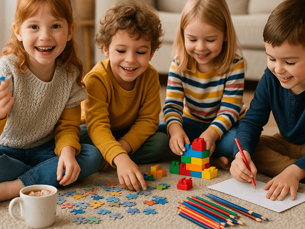 Zimní hry a aktivity, když není sníh (ani trpělivost)