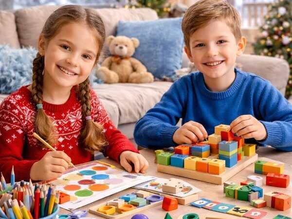 Zimní hračky pro děti na doma: co je opravdu zabaví bez obrazovek