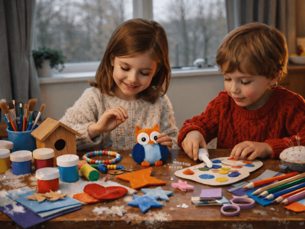Kreativní sady na dlouhé zimní večery: Smysluplná zábava pro děti i rodiče