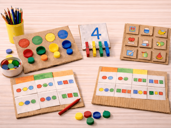 Výroba domácí logické hry: zábava, která rozvíjí dětské myšlení