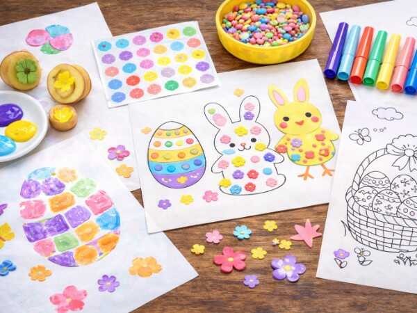 Rychlé a nenáročné velikonoční tvoření pro děti