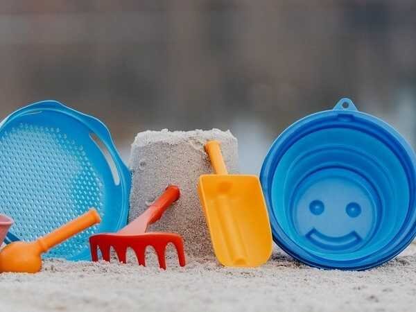 Skládací sada na písek COMPACTOYS