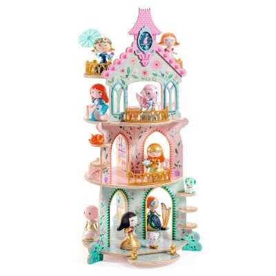 Djeco Arty Toys Květinový zámek pro princezny a pohádkové hraní