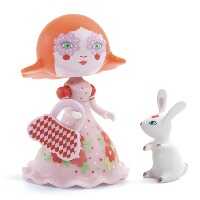 Djeco Arty Toys princezna s králíčkem – originální figurka pro děti