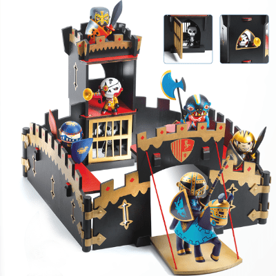 Arty Toys Djeco – rytířský hrad s figurkami rytířů
