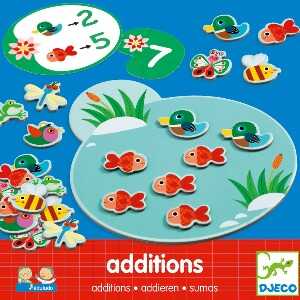 Djeco Eduludo Additions – vzdělávací hra na první počítání