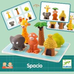 Djeco Eduludo Spacio – didaktická hra s prostorovým uspořádáním