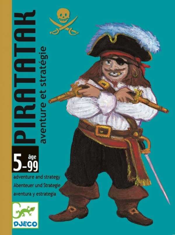 Djeco karetní hra Piratatak Útok pirátů pro děti