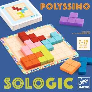 Djeco Sologic Polyssimo – logická hra se skládáním tvarů
