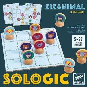 Djeco Sologic Zizanimal – logická hra se zvířátky