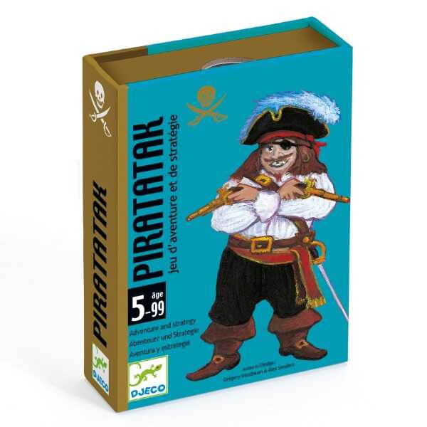 Piratatak Útok pirátů – karetní hra Djeco od 5 let