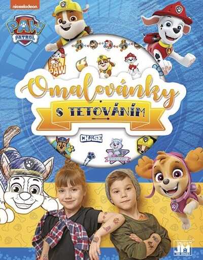 Děti si malují omalovánky Jiri Models a tvoří kreativní obrázky