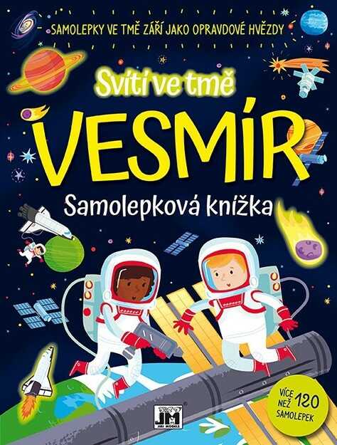 Samolepkový didaktický sešit s motivy vesmíru