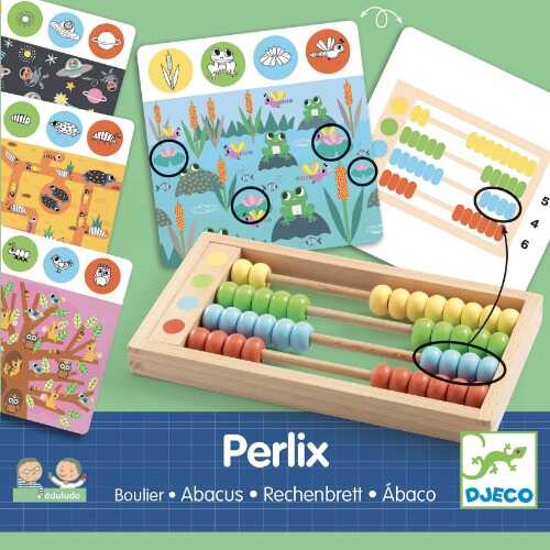 Djeco Perlix – didaktická hra s počítadlem pro děti