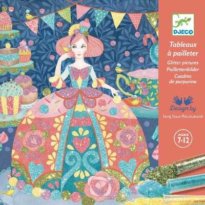 Děti vyrábí kreativní projekty z tvořivých sad