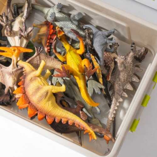 Figurky dinosaurů pro děti od 3 let – vzdělávací hračka podporující fantazii, kreativní hru a poznávání prehistorických zvířat