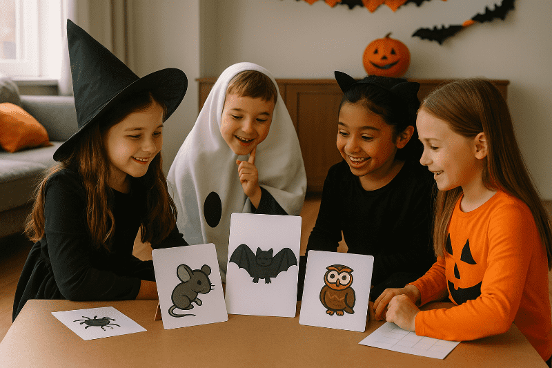 Halloweenský kvíz – poznávačka zvířat