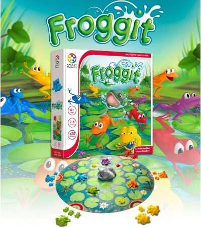 SmartGames Froggit logická hra pro děti a celou rodinu