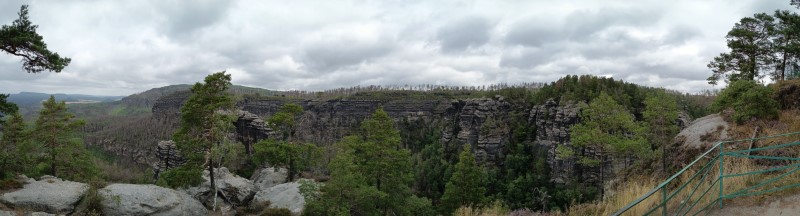 České Švýcarsko panorama
